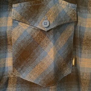 Vans Checkered Shirt in Blue and Brown